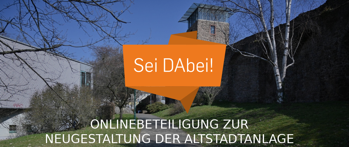Onlinebeteiligung Neugestaltung Altstadtanlage